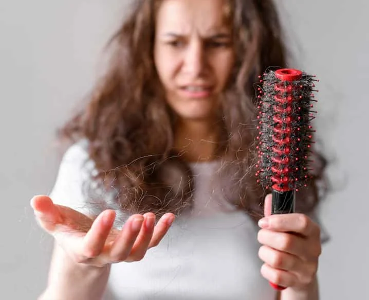 Woman Hair-Fall Treatment